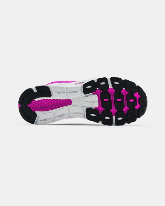 Women's UA HOVR™ Infinite 3 Reflect Running Shoes, Pink, pdpMainDesktop image number 4